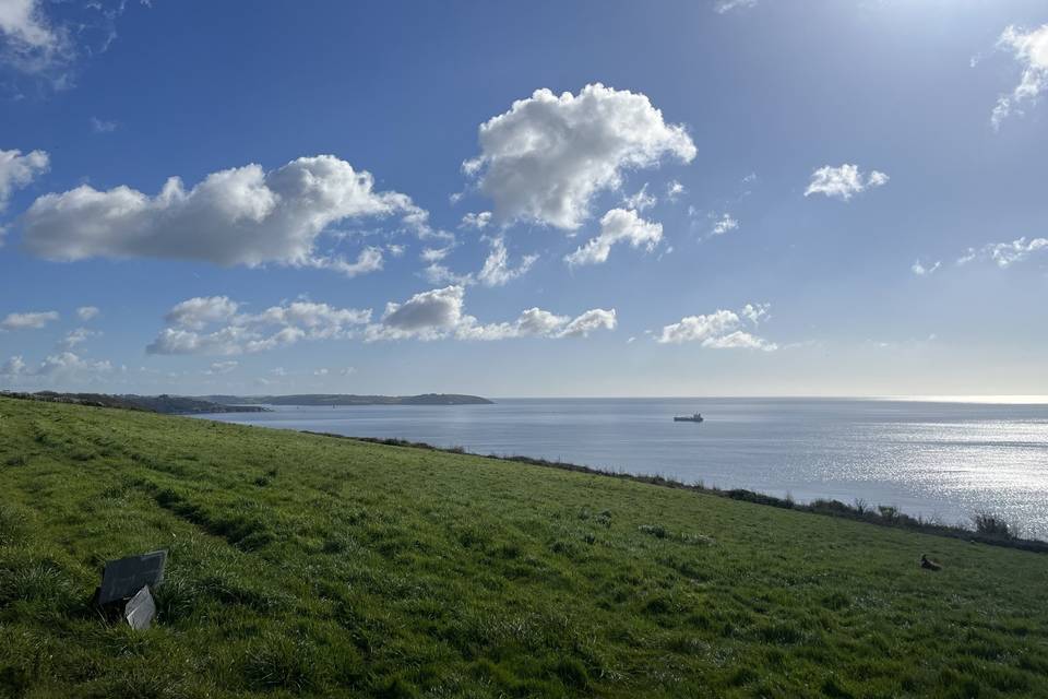 View to Falmouth