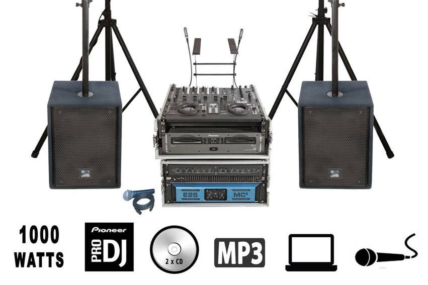 1000w Laptop & DJ Party Package 2