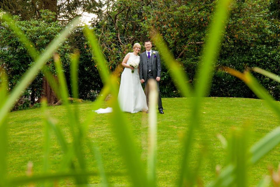 Groom and bride