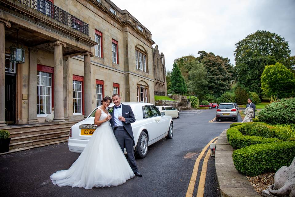 Groom and bride