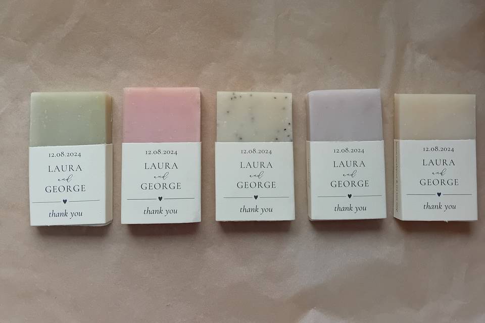 Personalised soaps