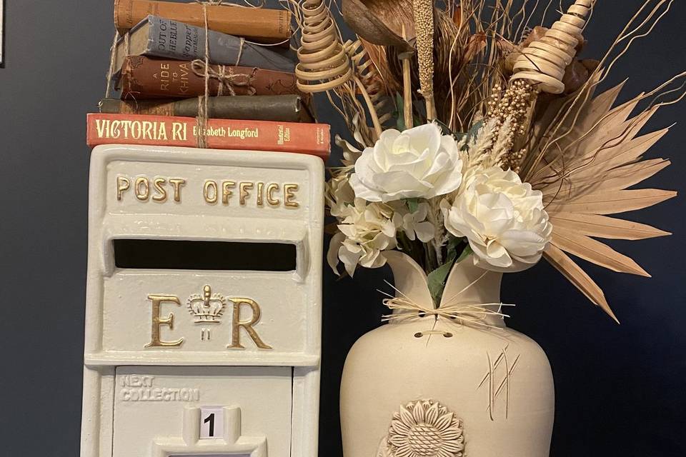 Ivory Royal Mail post box