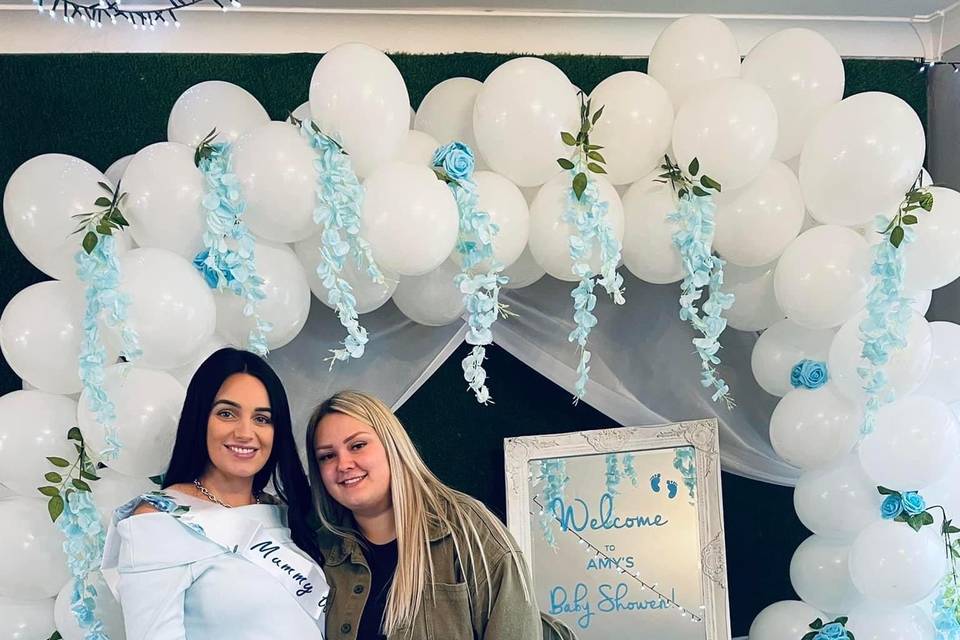 Baby shower display