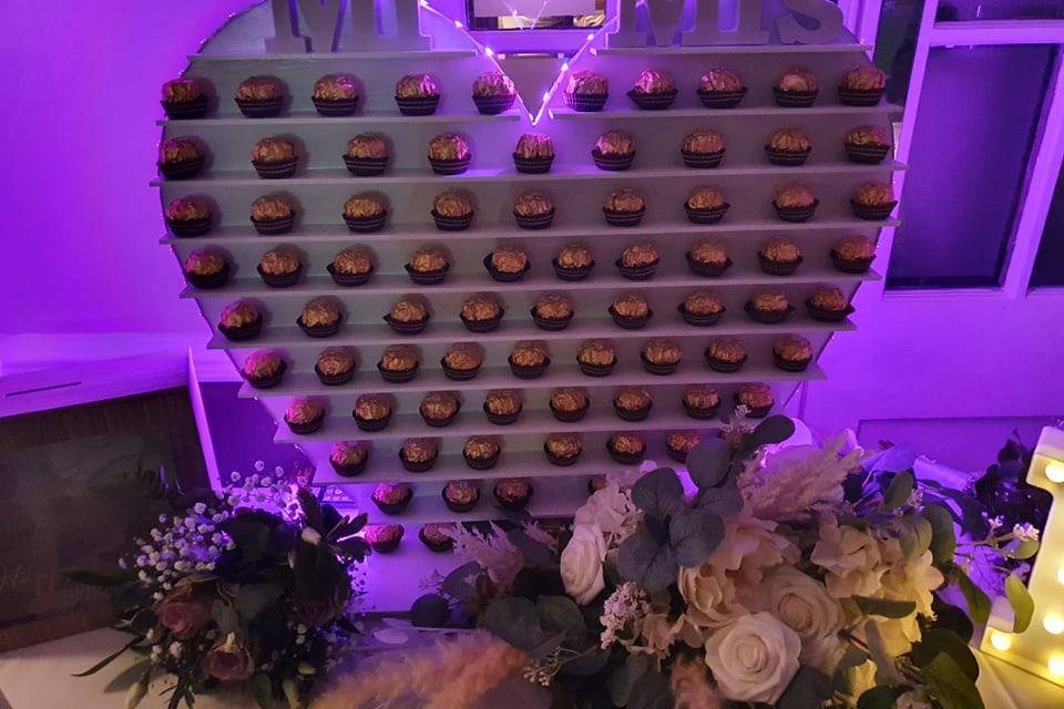 Ferrero Rocher stand