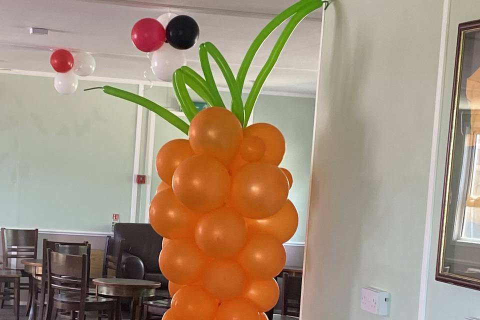 Carrot balloons