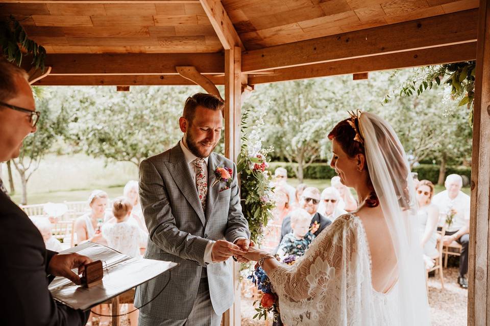 Jamie and Rhys' Ceremony