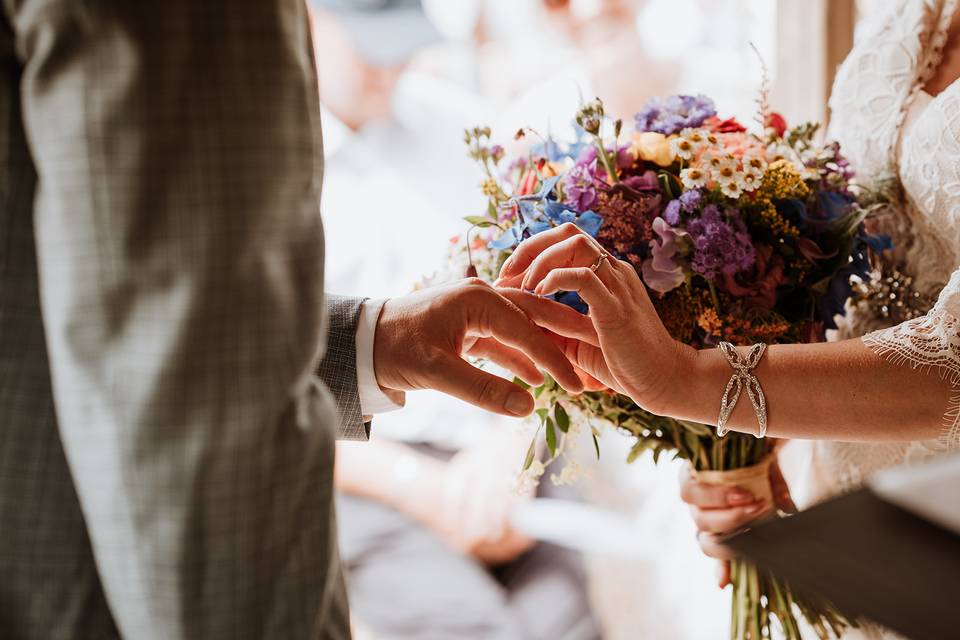 Jamie and Rhys' Ceremony