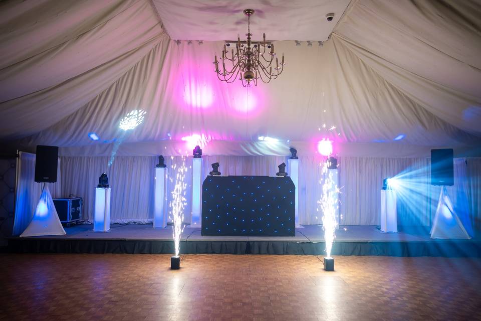 DJ Olly and Cold sparks