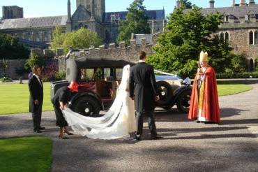 Classic bridal car