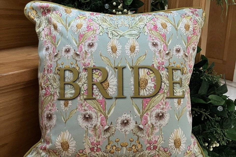 Bespoke Bridal Cushion