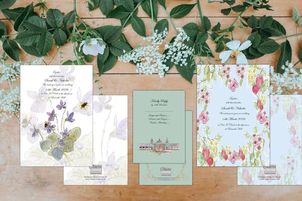 Bespoke Wedding Stationery