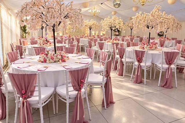 Our beautiful, marquee.