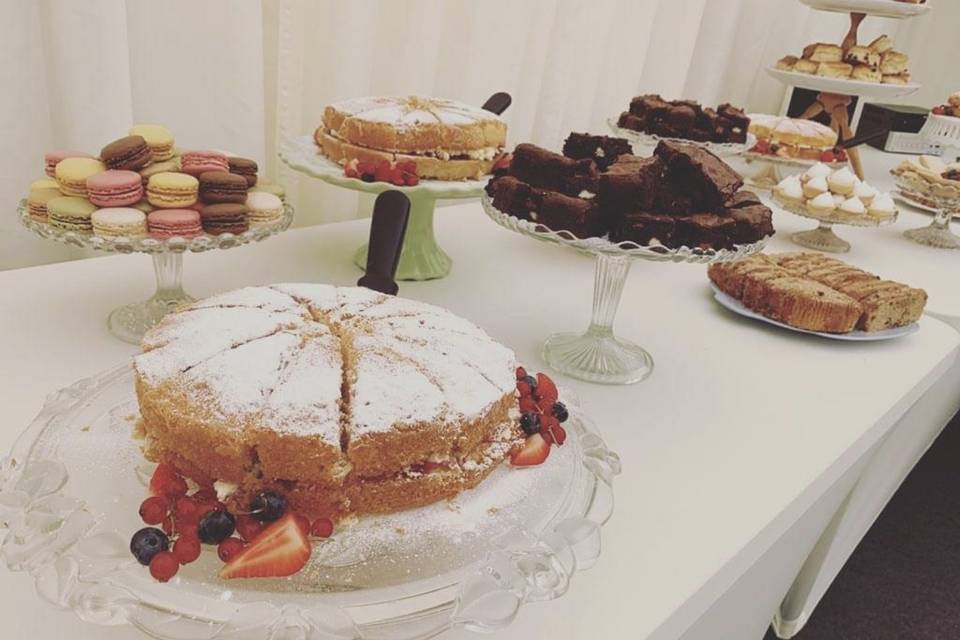 Dessert buffet