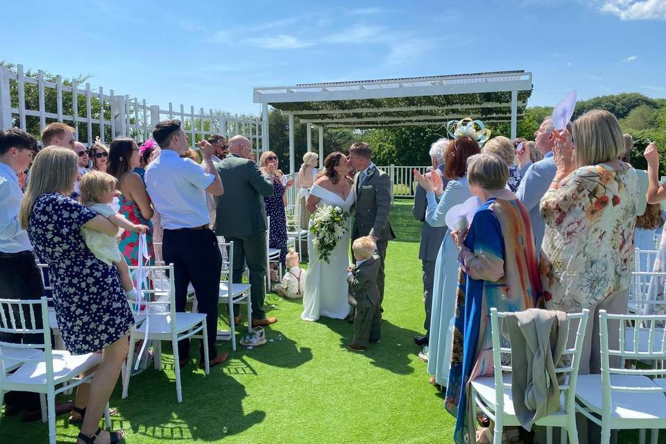 Terrace ceremony