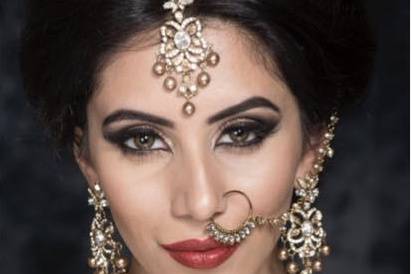 Asian bridal hair and makeup