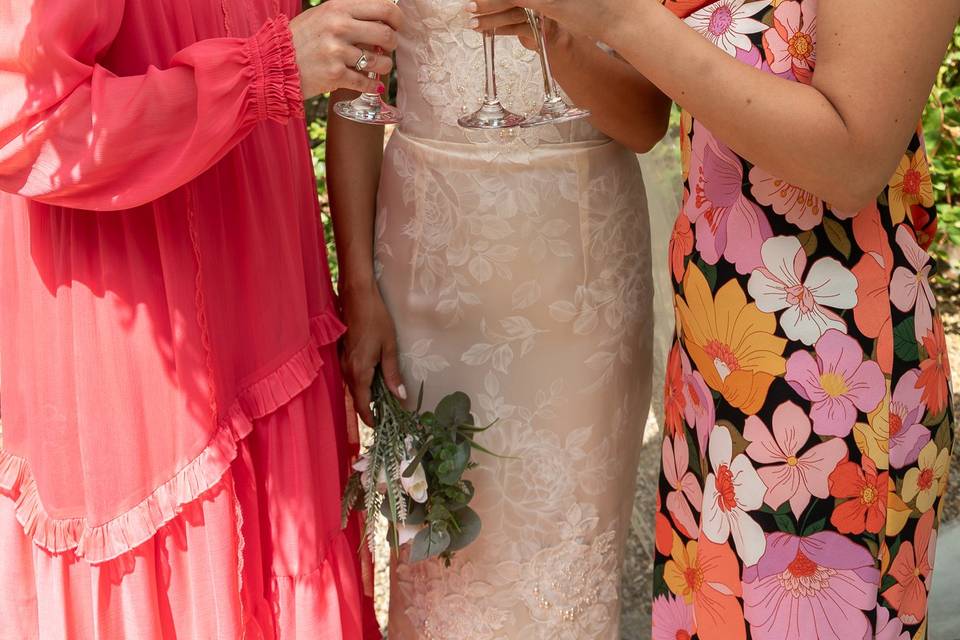 Reception in the garden