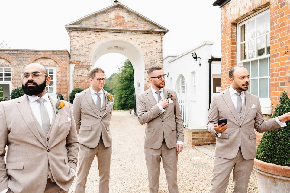 Groomsmen Braxted Park
