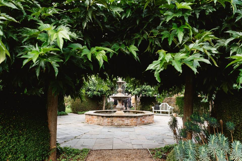 Fountain at Braxted Park