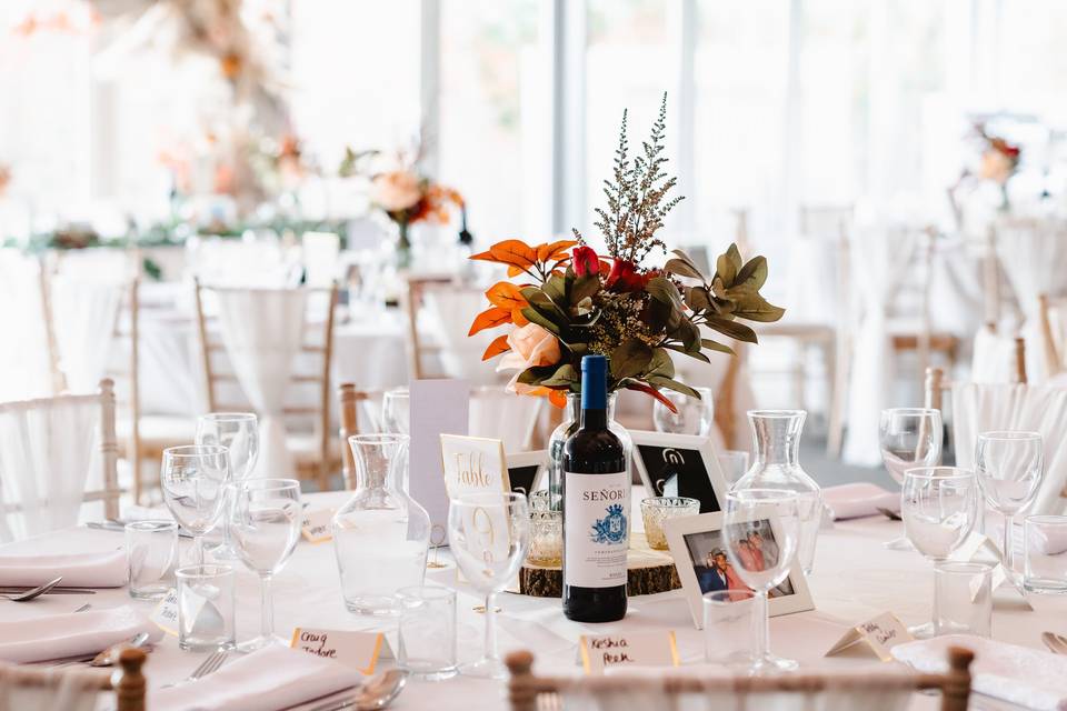 Table scape.