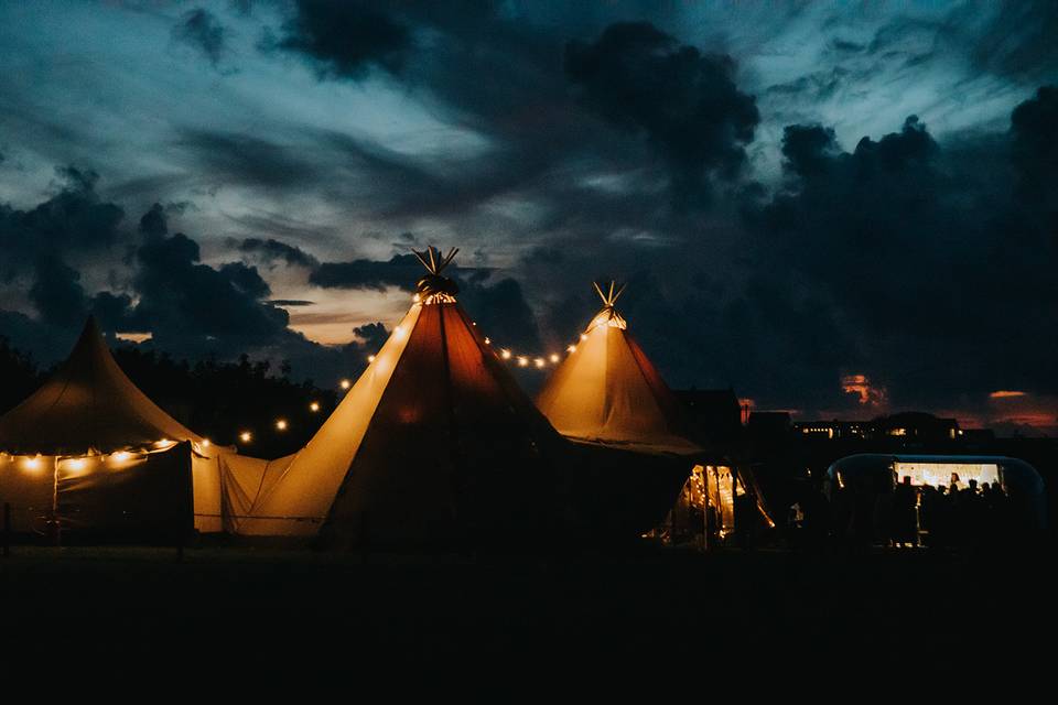 Cornwall Festival Wedding