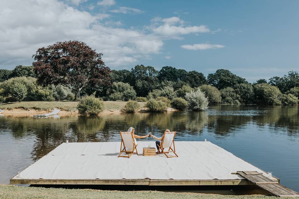 Sopley Lakes Festival Wedding