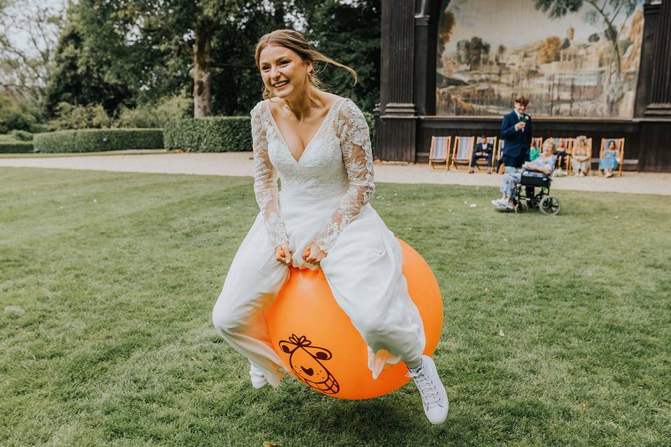 Larmer Tree Festival Wedding