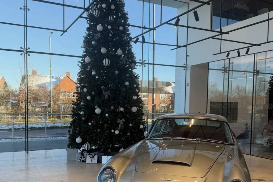 Aston Martin showroom