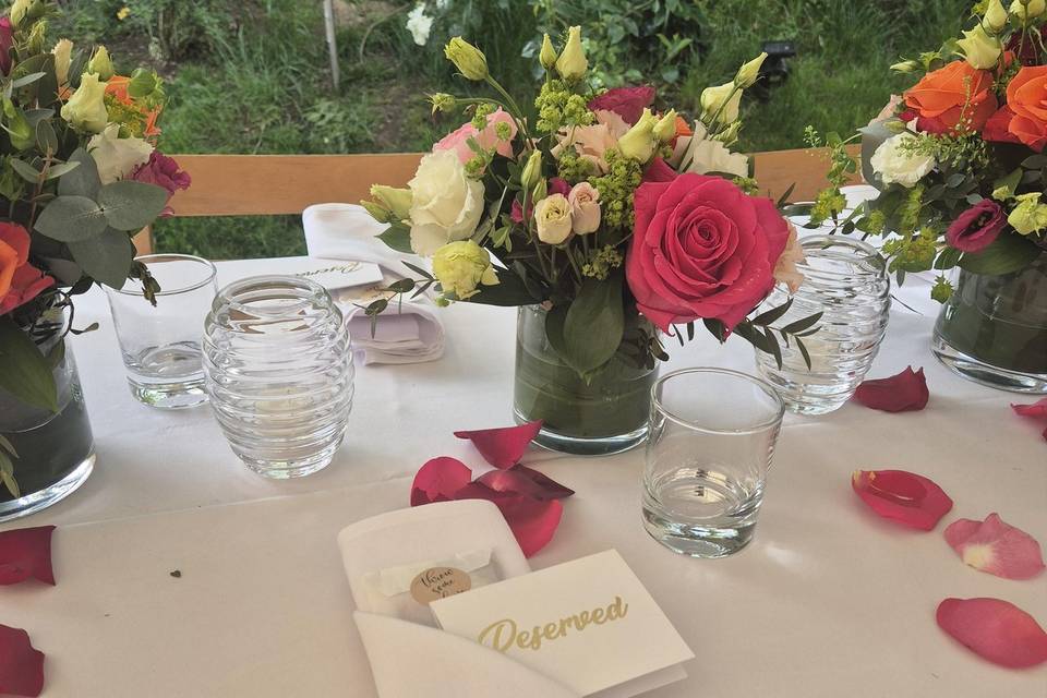 S&J table decor