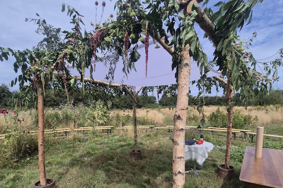 Sadeh Farm Chuppah