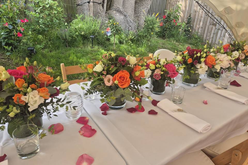 S&J table decor