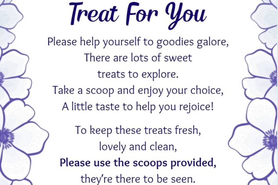 A treat for you
