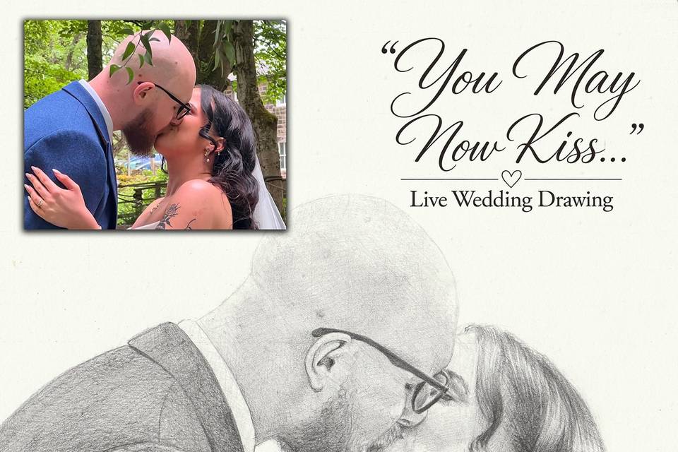 “You may now kiss…”