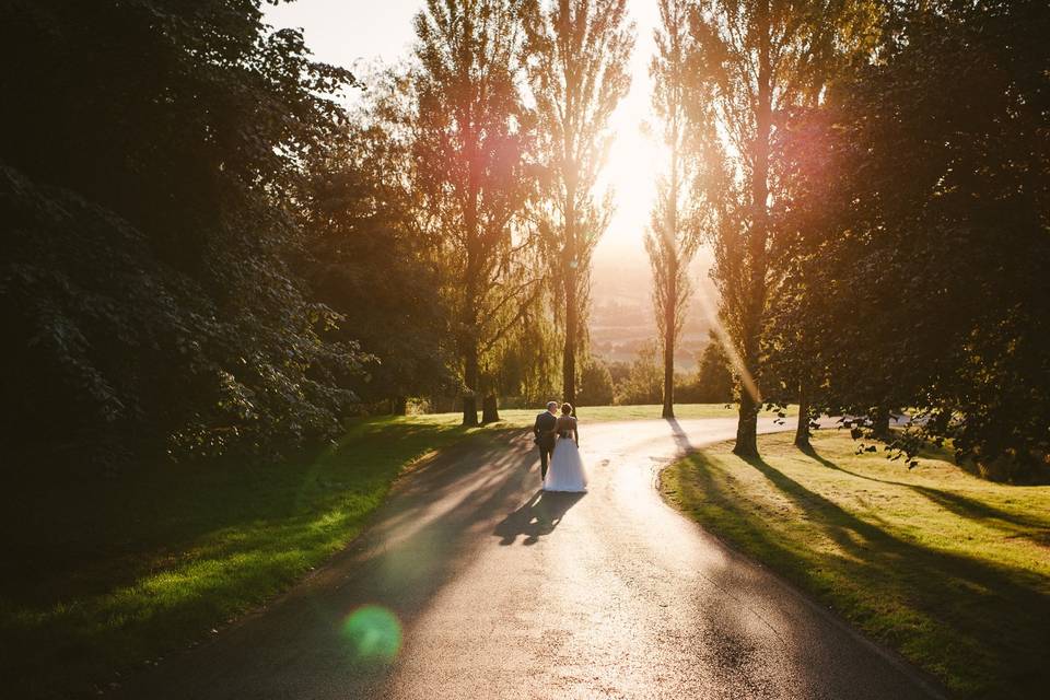 Bride and groom