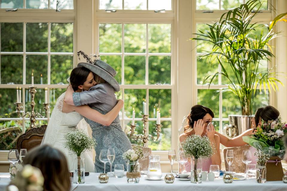 Mitton Hall Wedding emotion