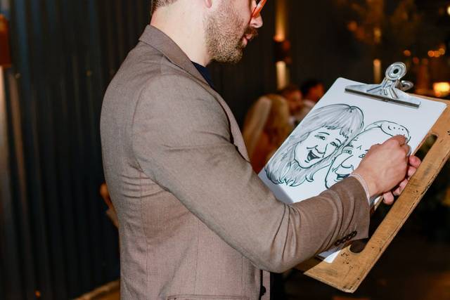 artist at work indoors
