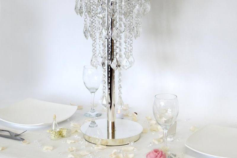 Crystal centerpieces