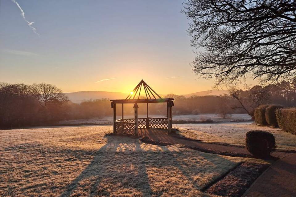 Sunrise at The Glyn Clydach