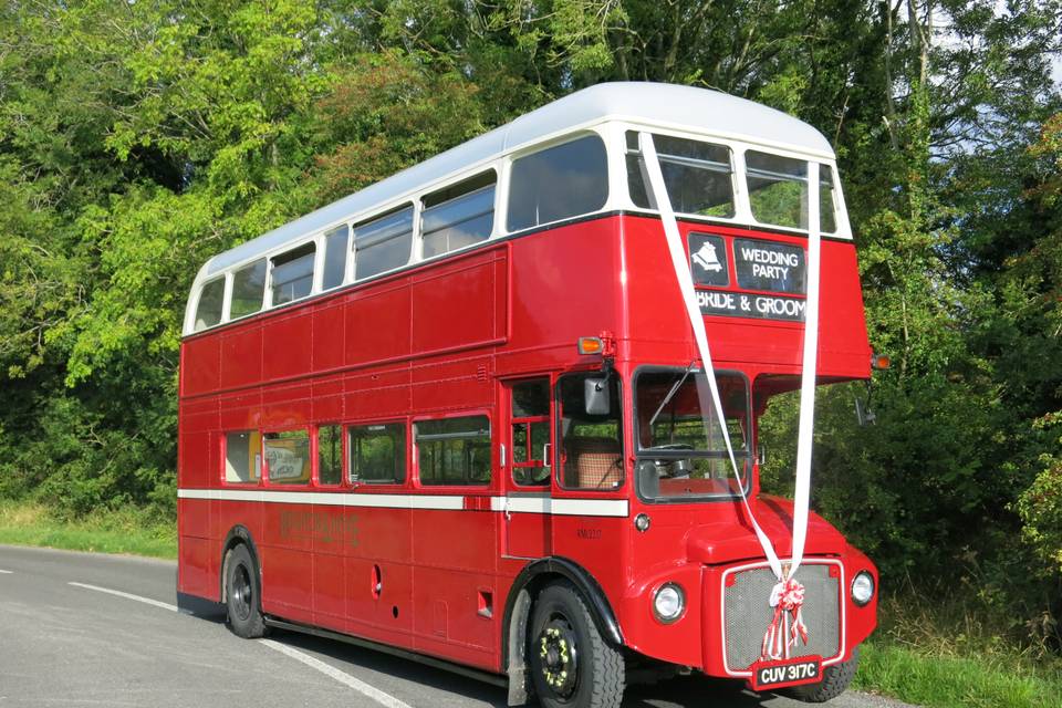 On route - AEC Routemaster Park Royal H4