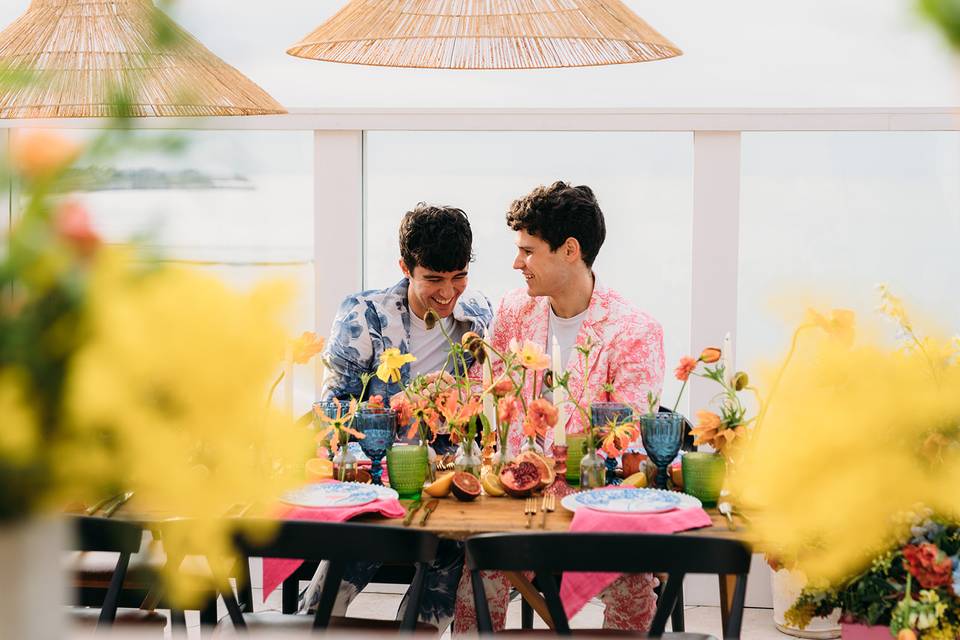 Rooftop Wedding