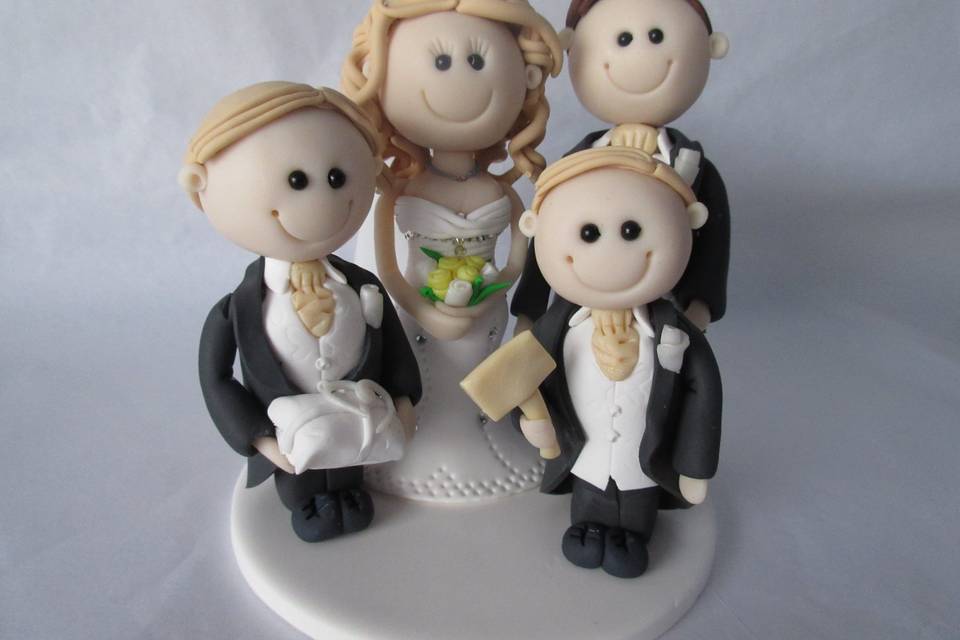 HaPoly Ever Afters - Cake Toppers