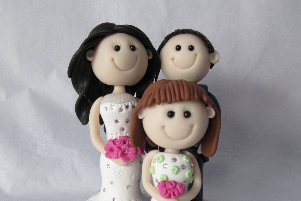 HaPoly Ever Afters - Cake Toppers