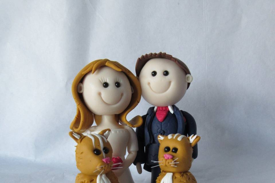 HaPoly Ever Afters - Cake Toppers