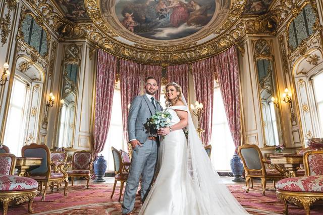 Belvoir's Castle pink room