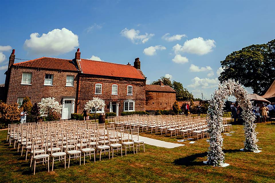 Lawn Ceremony