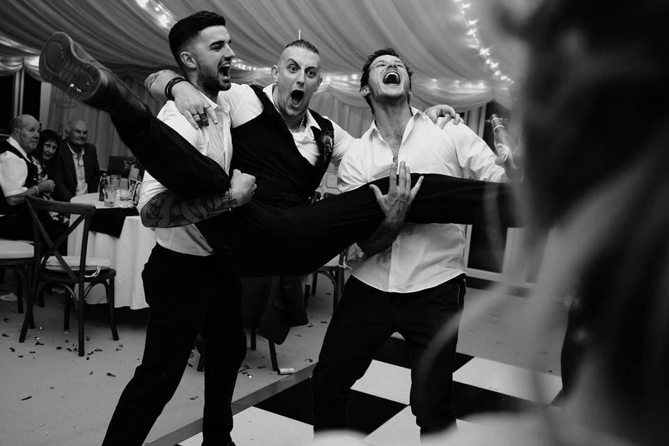 Impressing the bride