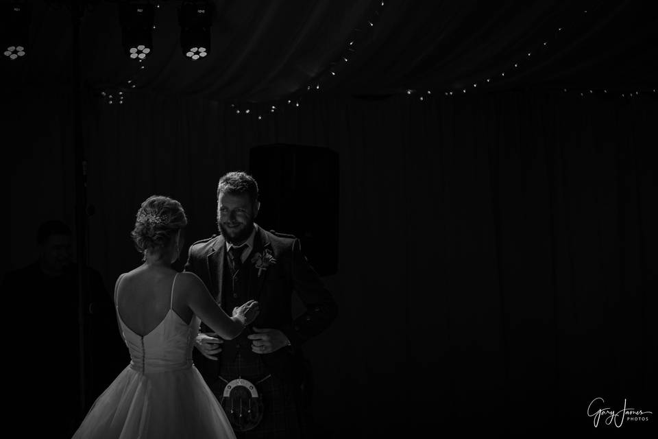 First dance.