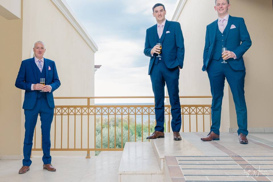 Groom and Groomsmen