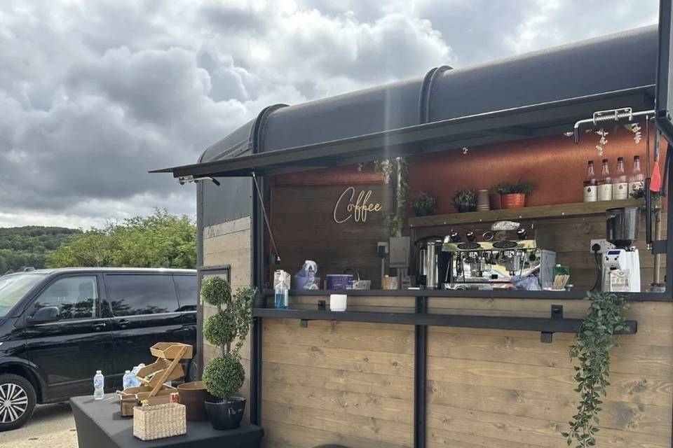 Pop up coffee shop