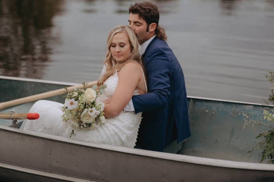 Bride and Groom Boat