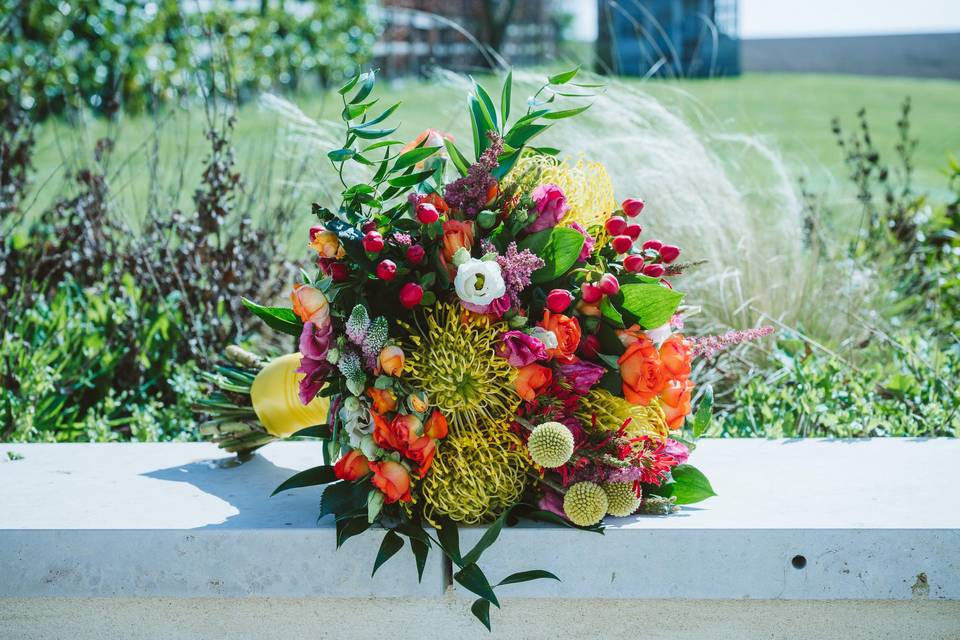 Bright and Tropical Bouquet